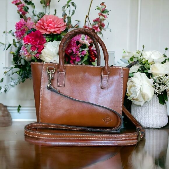 Patricia Nash Heritage Mozia Leather Tote - Picture 1 of 8
